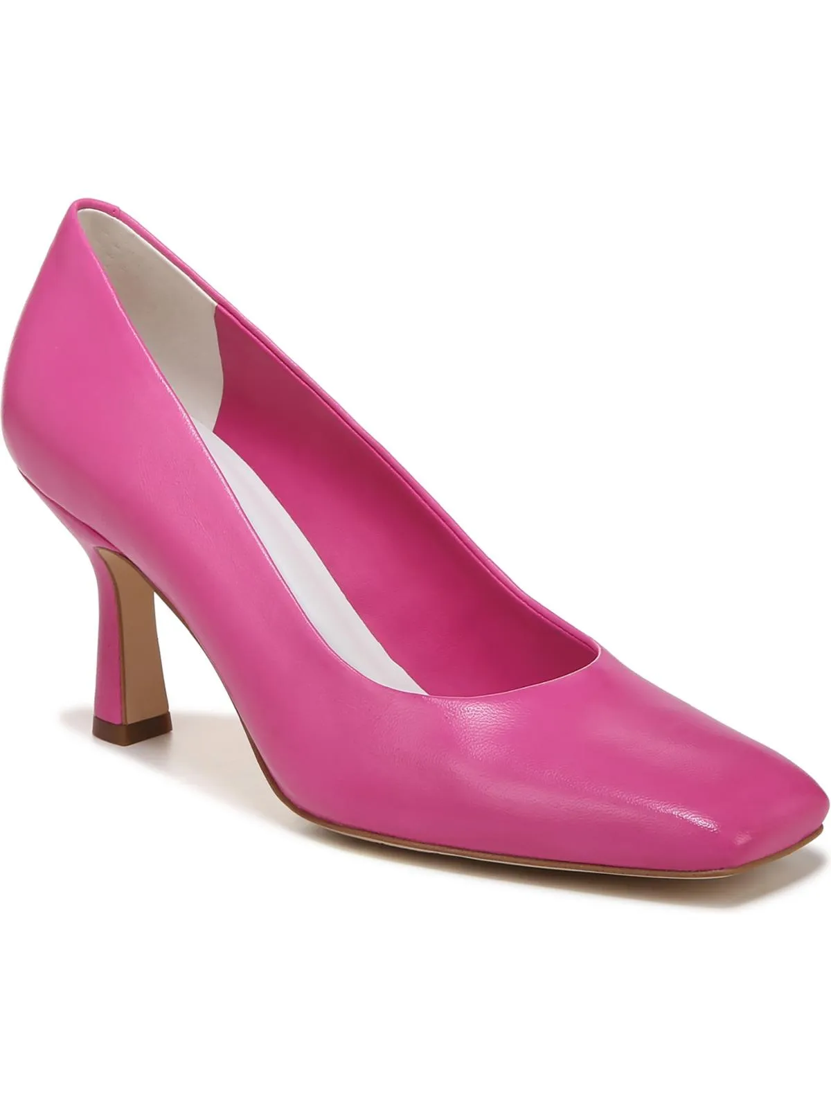 A Flexa Aela Pump Womens Leather Square Toe Pumps