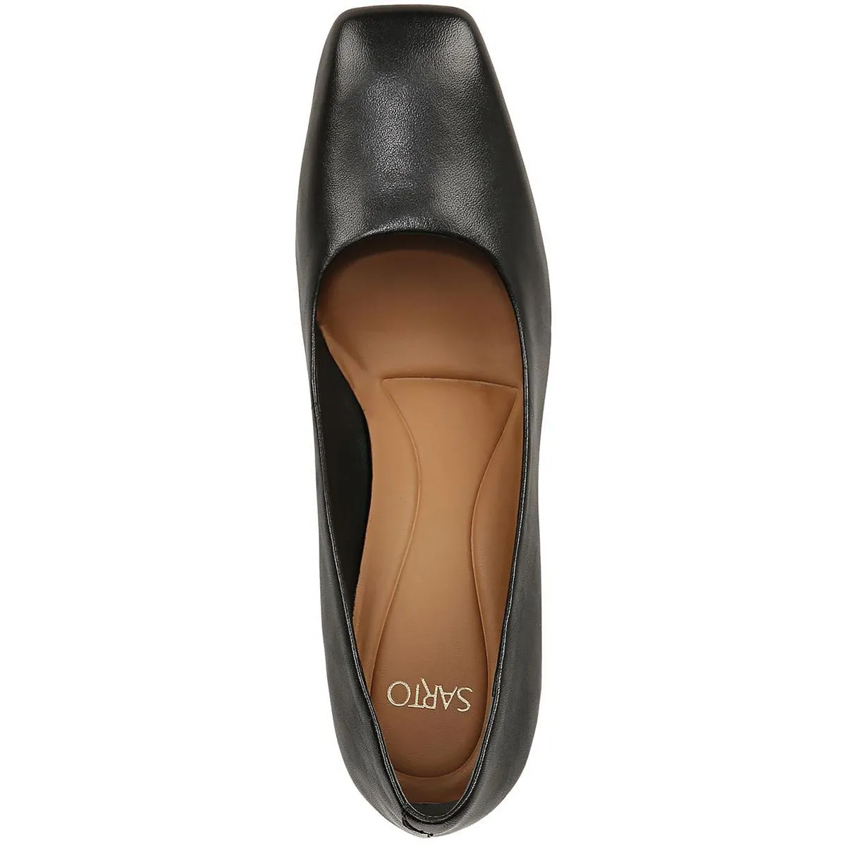 A Flexa Aela Pump Womens Leather Square Toe Pumps