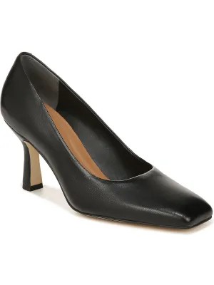 A Flexa Aela Pump Womens Leather Square Toe Pumps