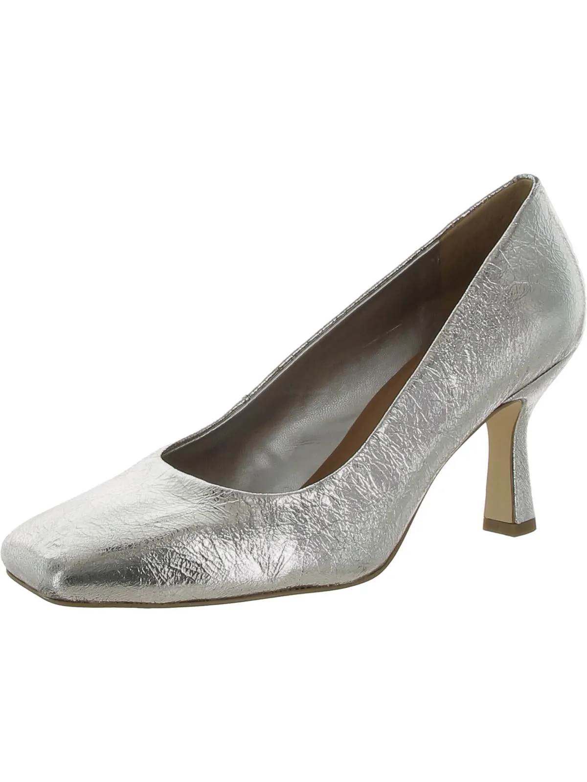 A Flexa Aela Pump Womens Leather Square Toe Pumps