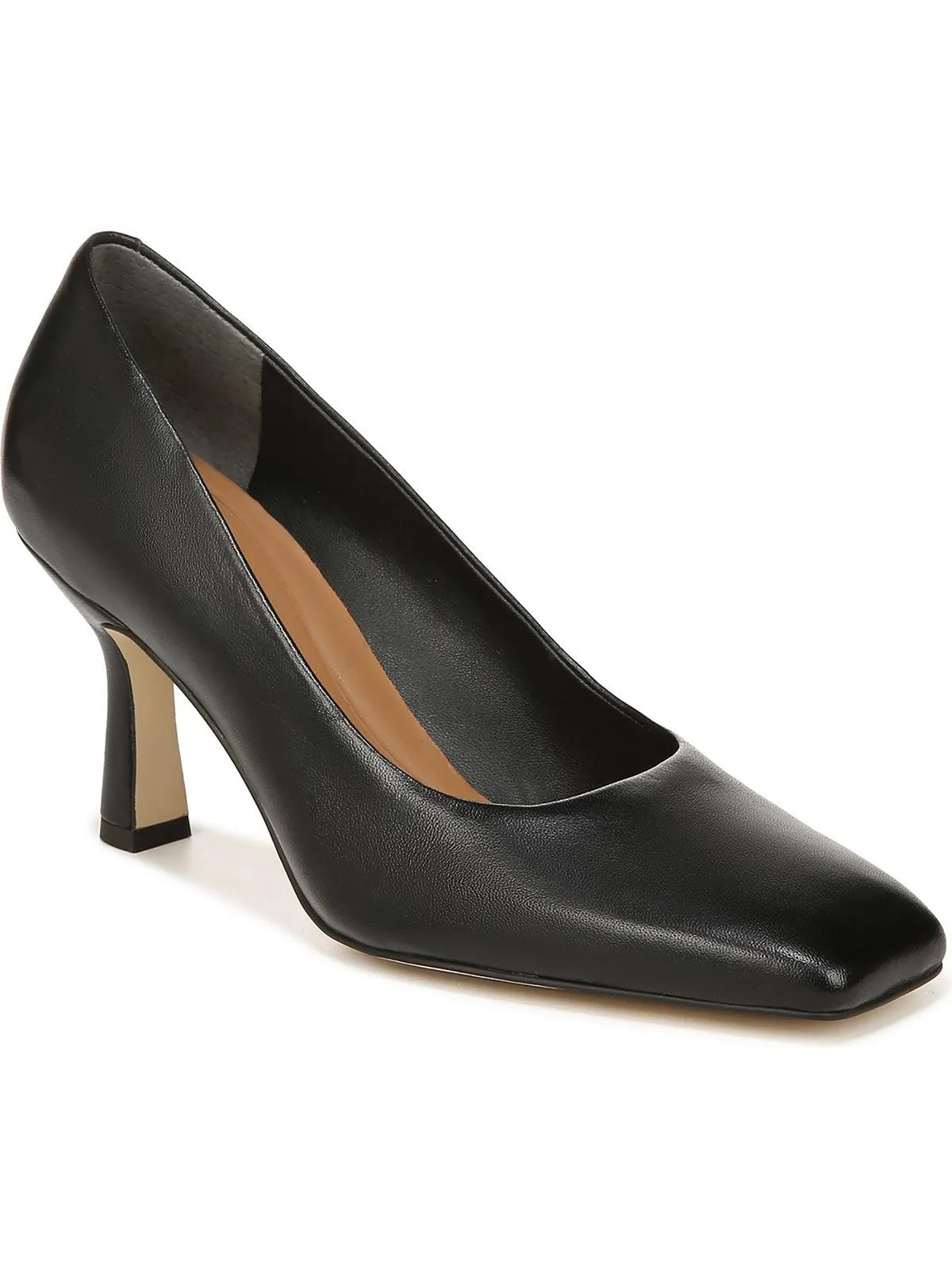 A Flexa Aela Pump Womens Leather Square Toe Pumps