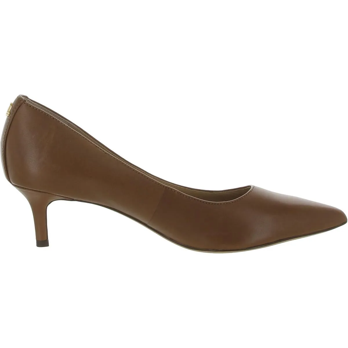 Adrienne  Womens Leather Slip On Pumps