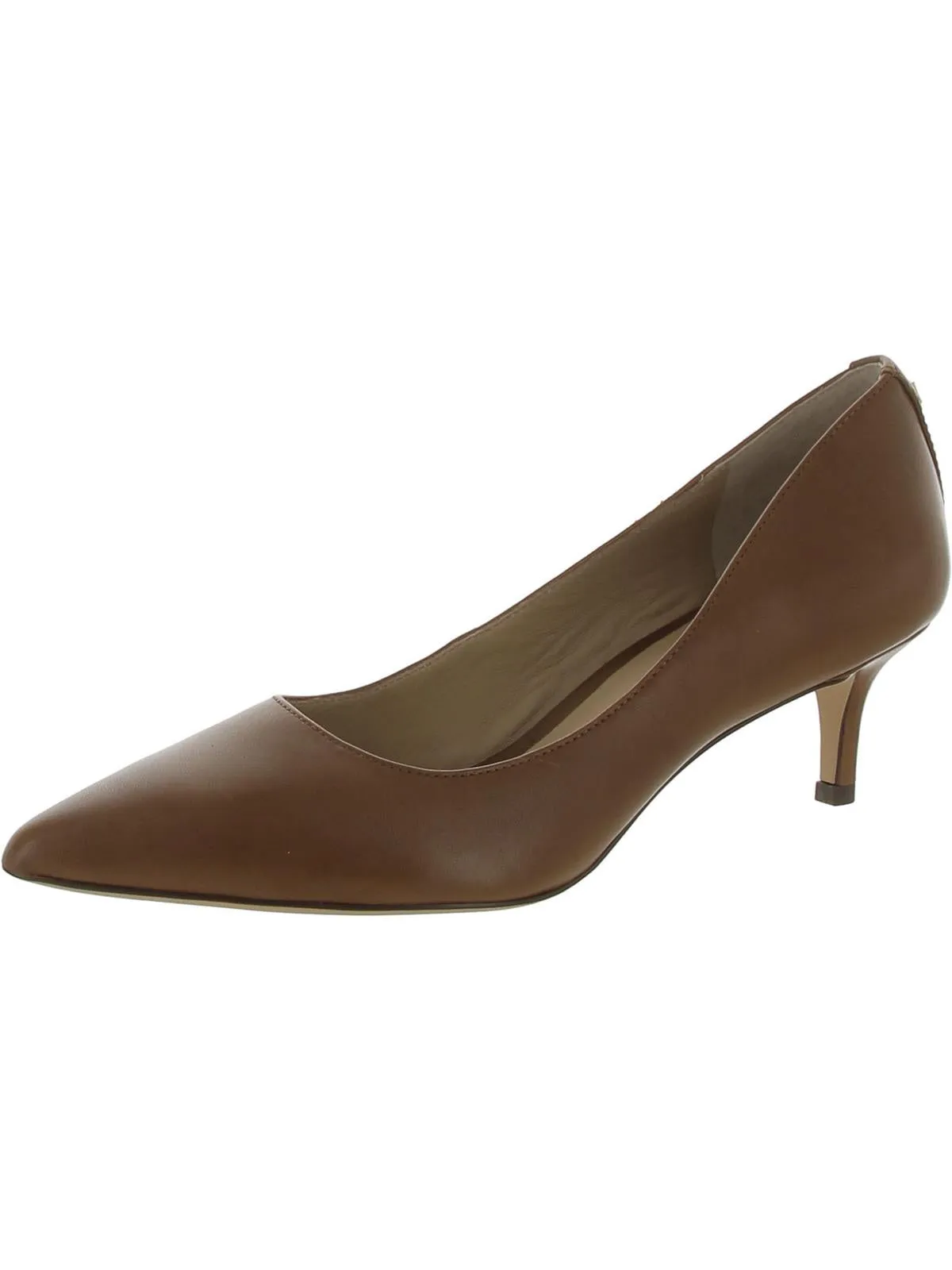 Adrienne  Womens Leather Slip On Pumps