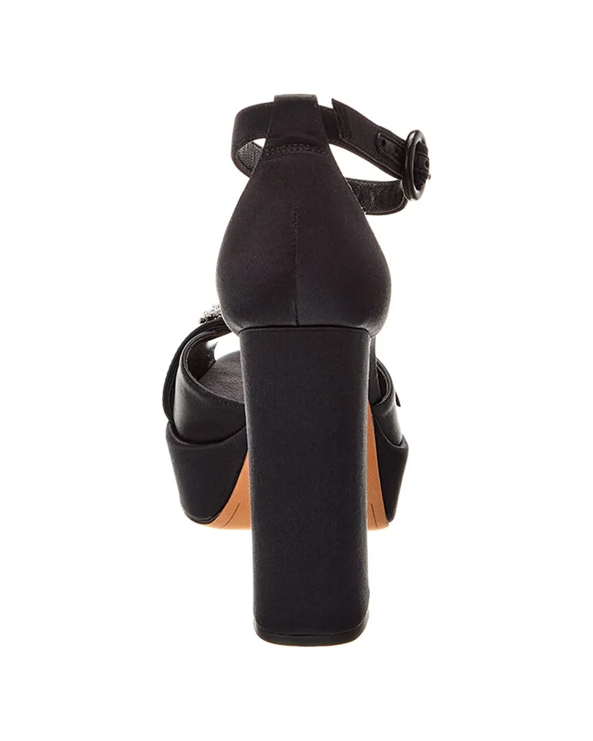 Alexandre Birman Madelina Curve 120 Satin Platform Pump
