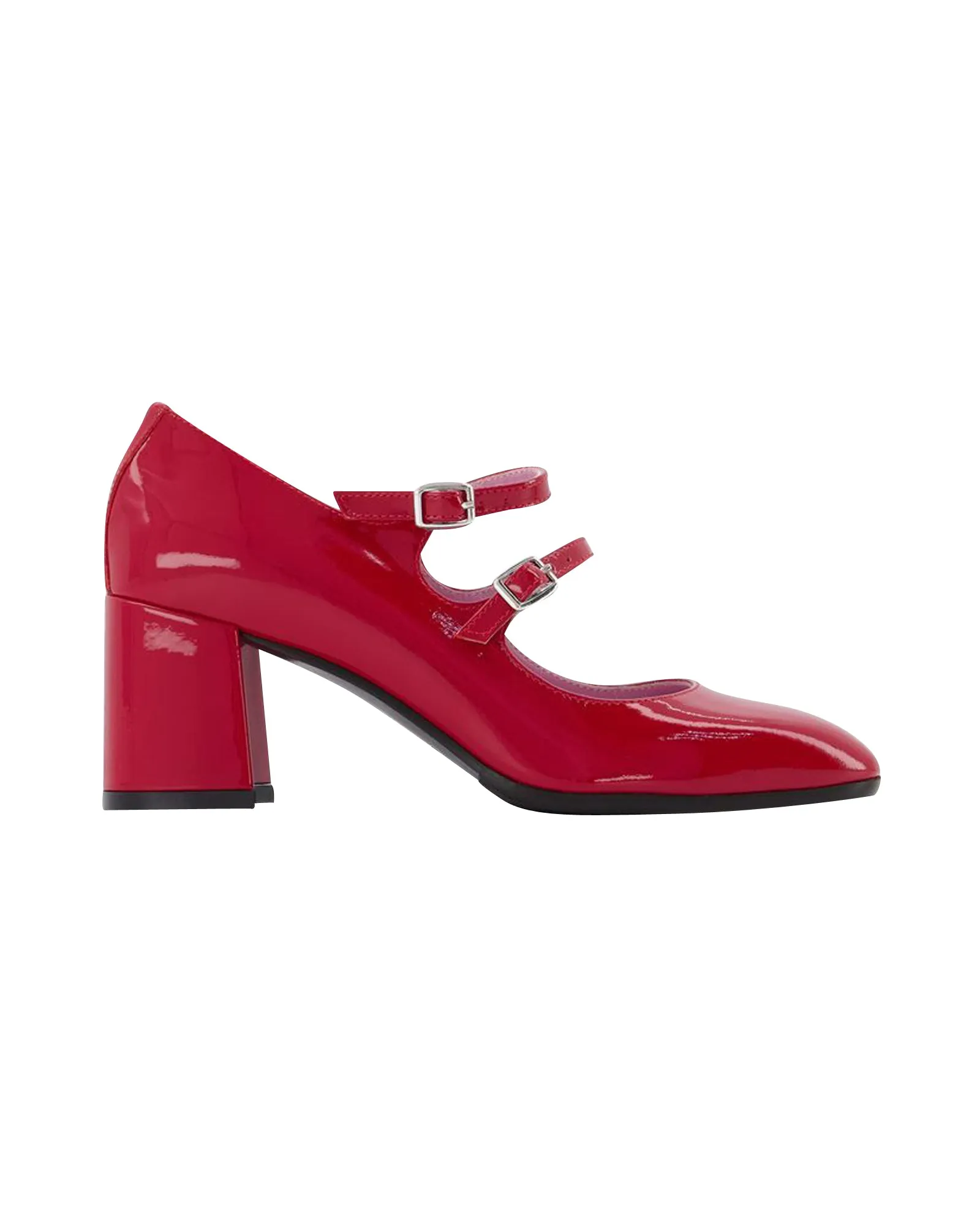 Alice Pumps - Carel - Red - Patent Leather