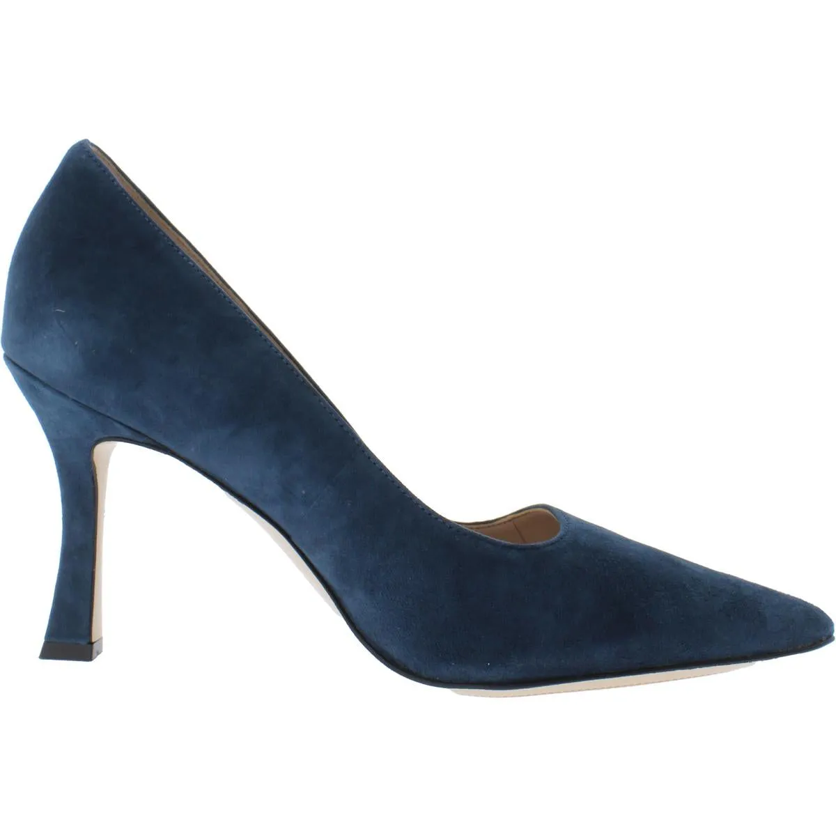 Alice Womens Faux Suede Pointed Toe Pumps