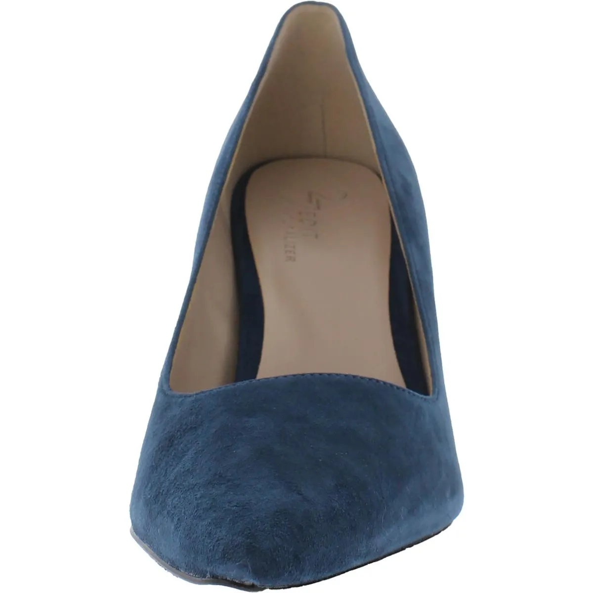 Alice Womens Faux Suede Pointed Toe Pumps