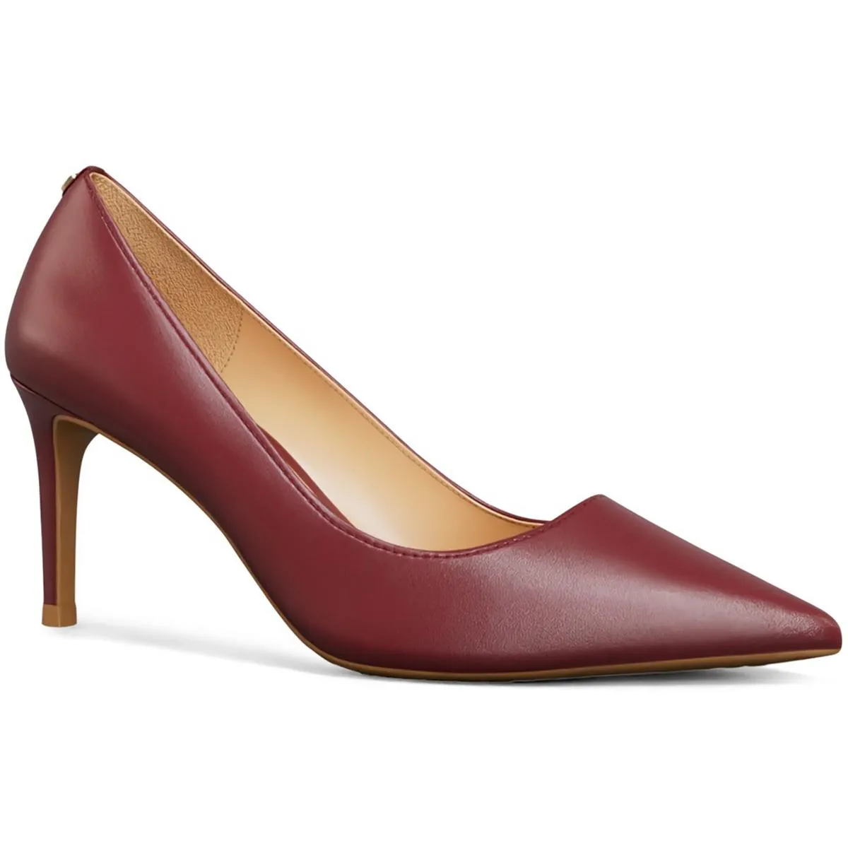 Alina Flex Womens Leather Slip On Pumps