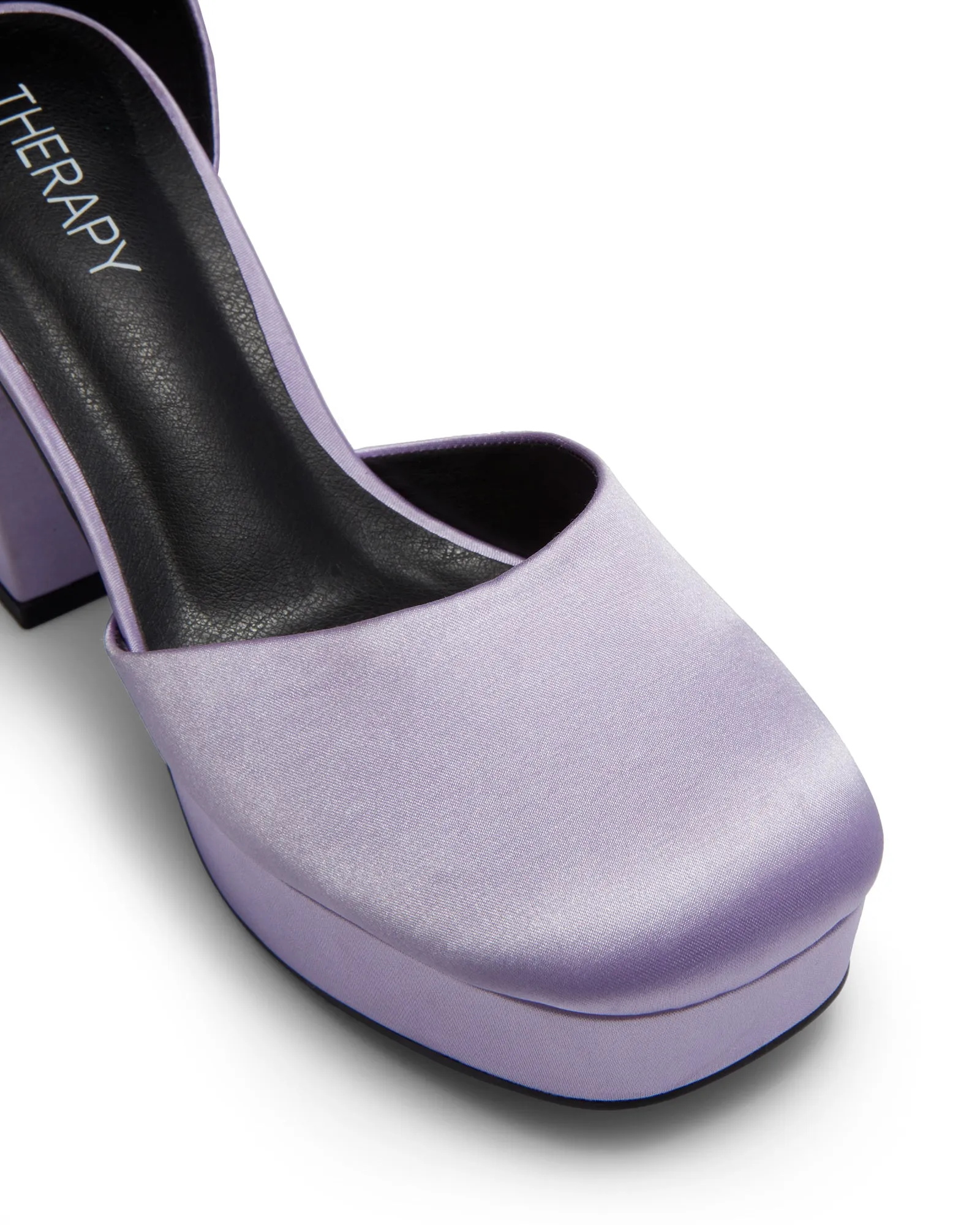 Alix Lilac Satin *FINAL SALE*
