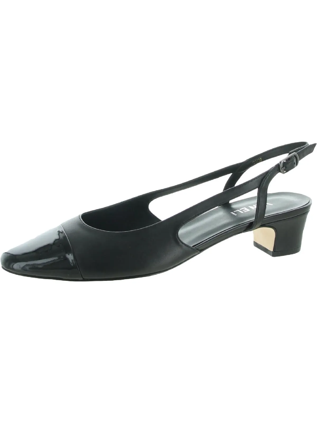 Aliz Womens Slip On Slingback Heels