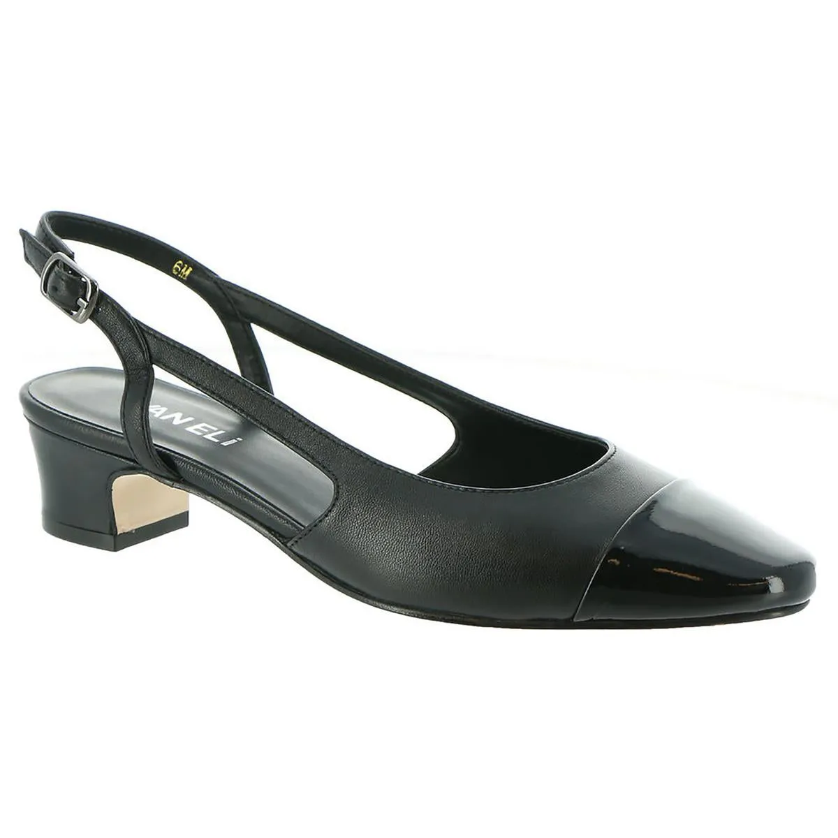Aliz Womens Slip On Slingback Heels