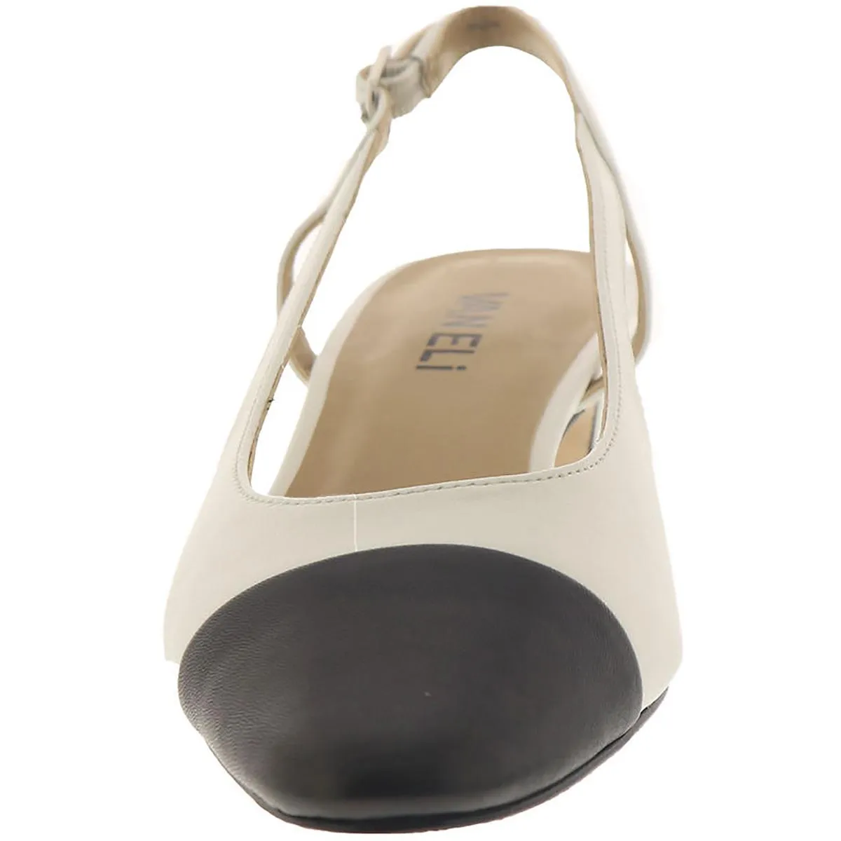 Aliz Womens Slip On Slingback Heels