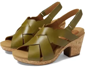 Alleah Sling Heel In Green