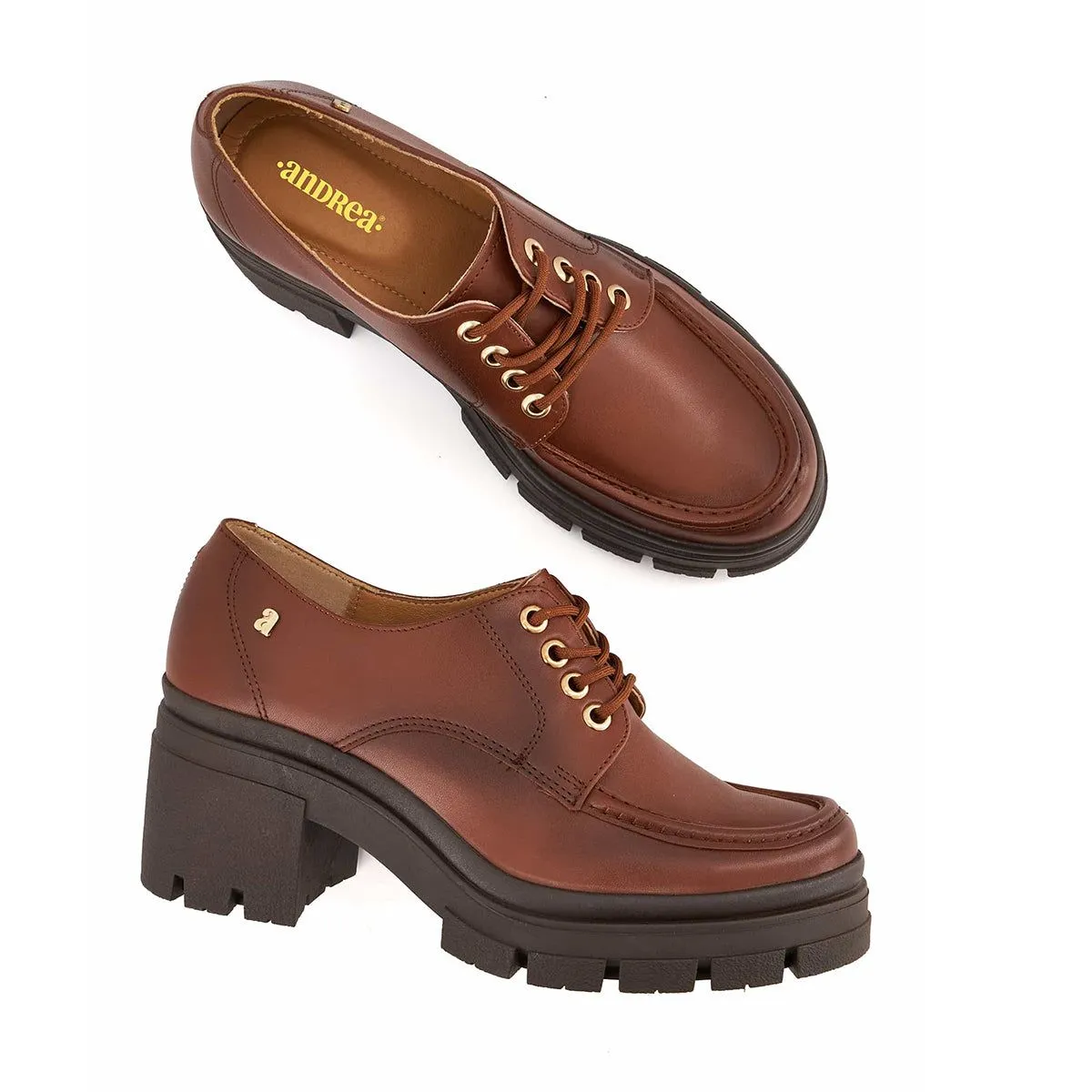 Andrea Heeled Oxfords