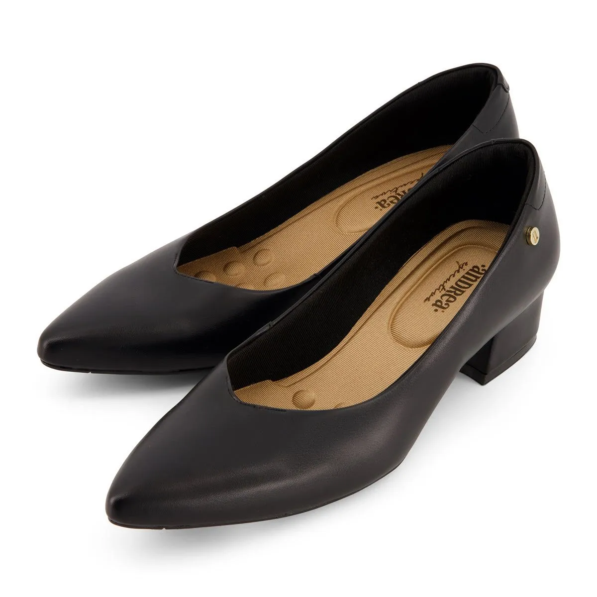 Andrea Low Heel Pumps