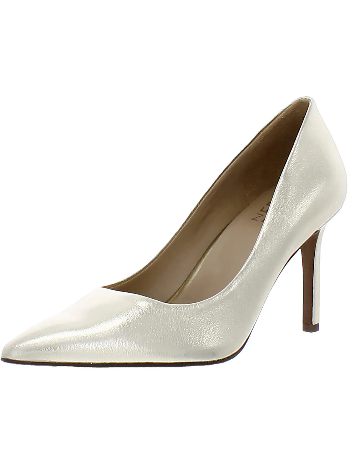 Anna Womens Pointed Toe Heels