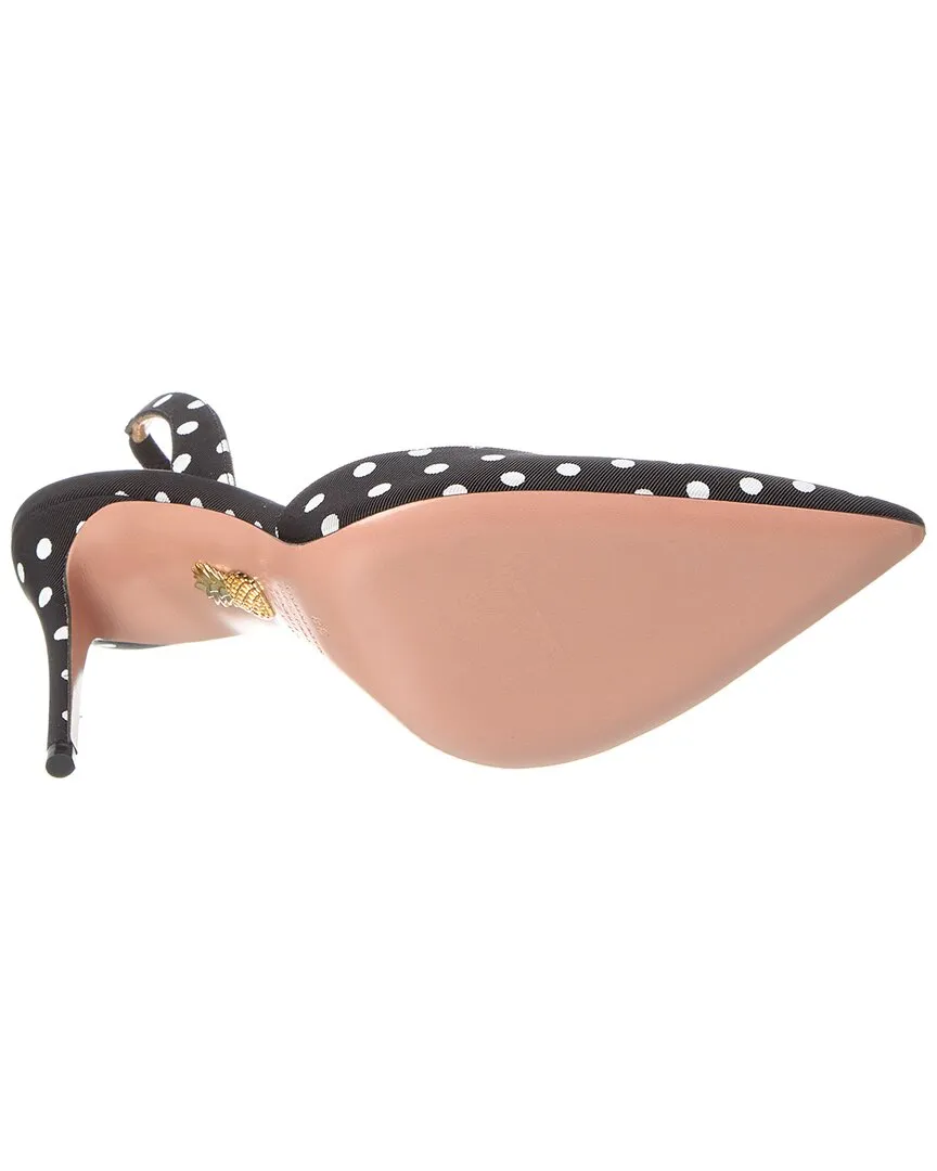 Aquazzura So Nude 105 Grosgrain Slingback Pump