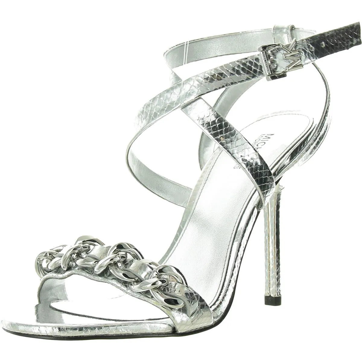 Asha  Womens Snake Print Leather Pumps