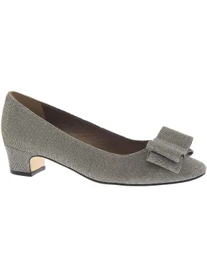 Austine Womens Padded Insole Bow Pumps