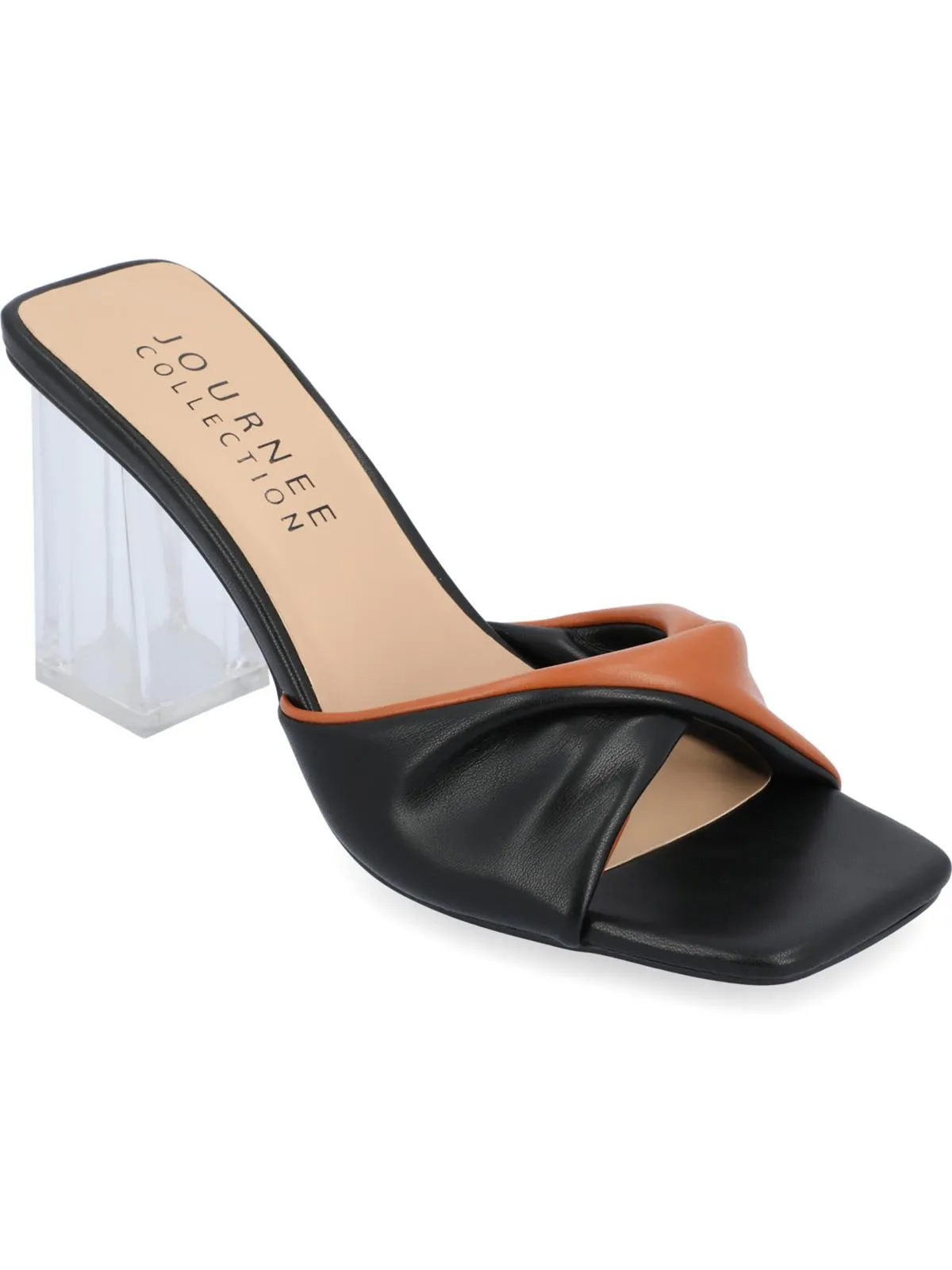 AYLIA Womens Faux Leather Dressy Pumps