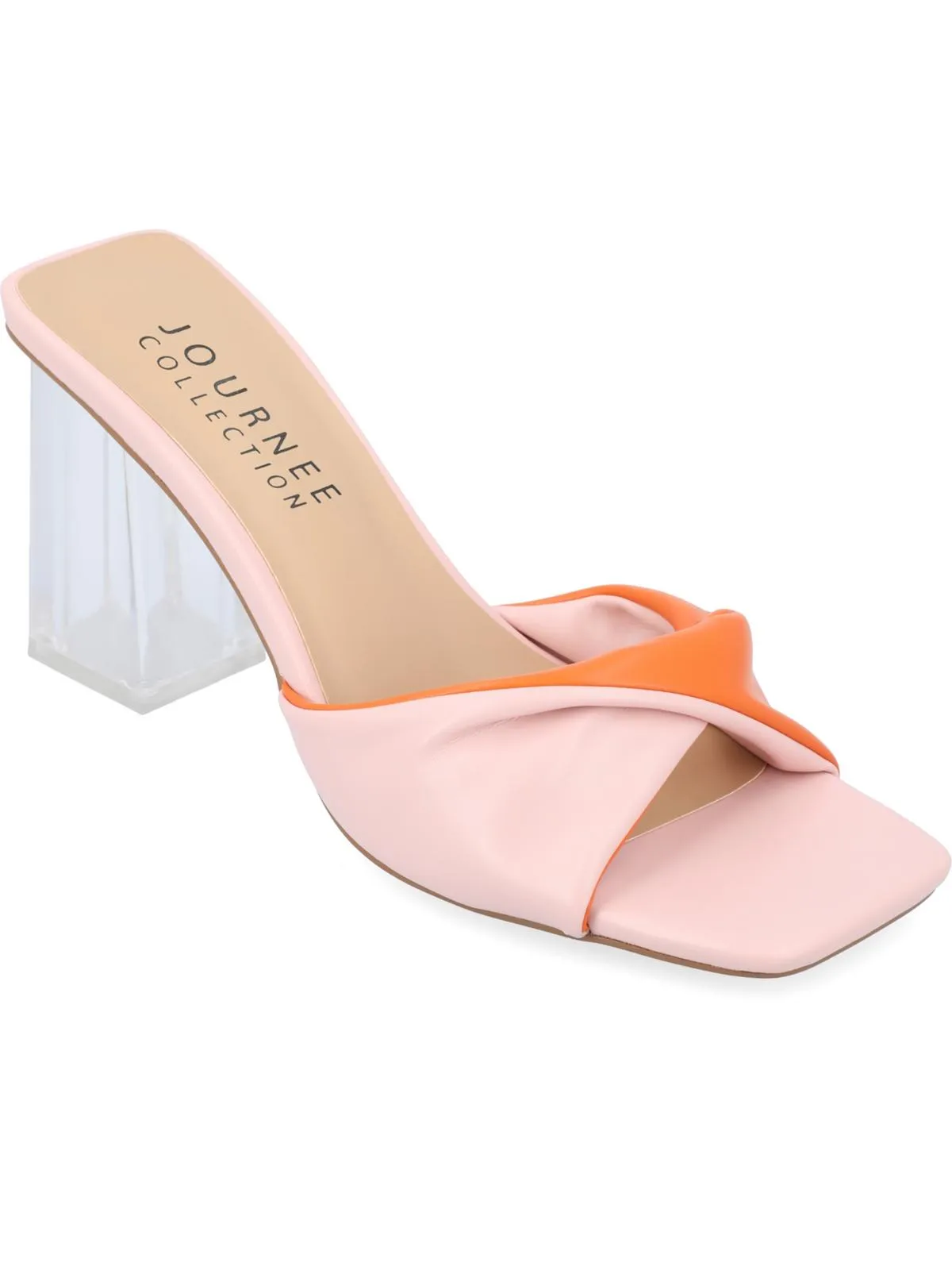 AYLIA Womens Faux Leather Dressy Pumps