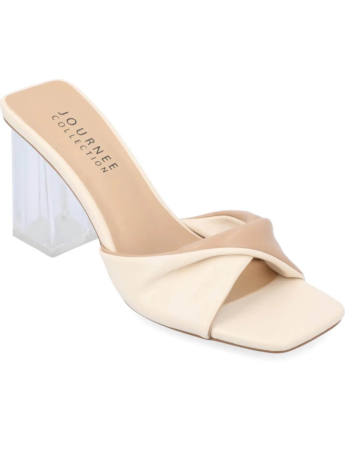 AYLIA Womens Faux Leather Dressy Pumps