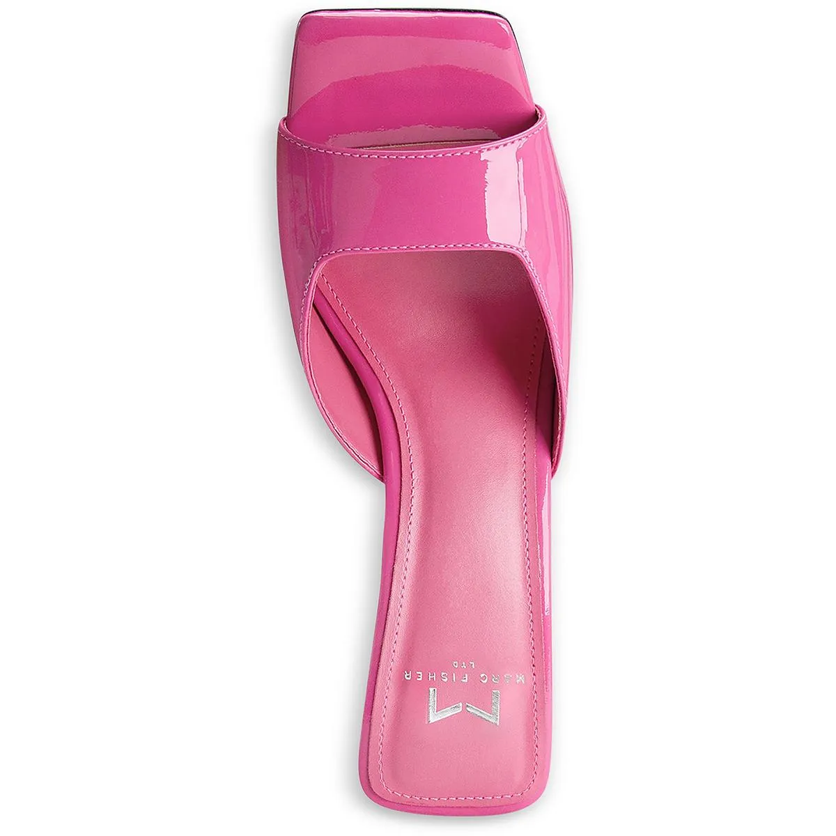 Baber Womens Faux Leather Stiletto Slide