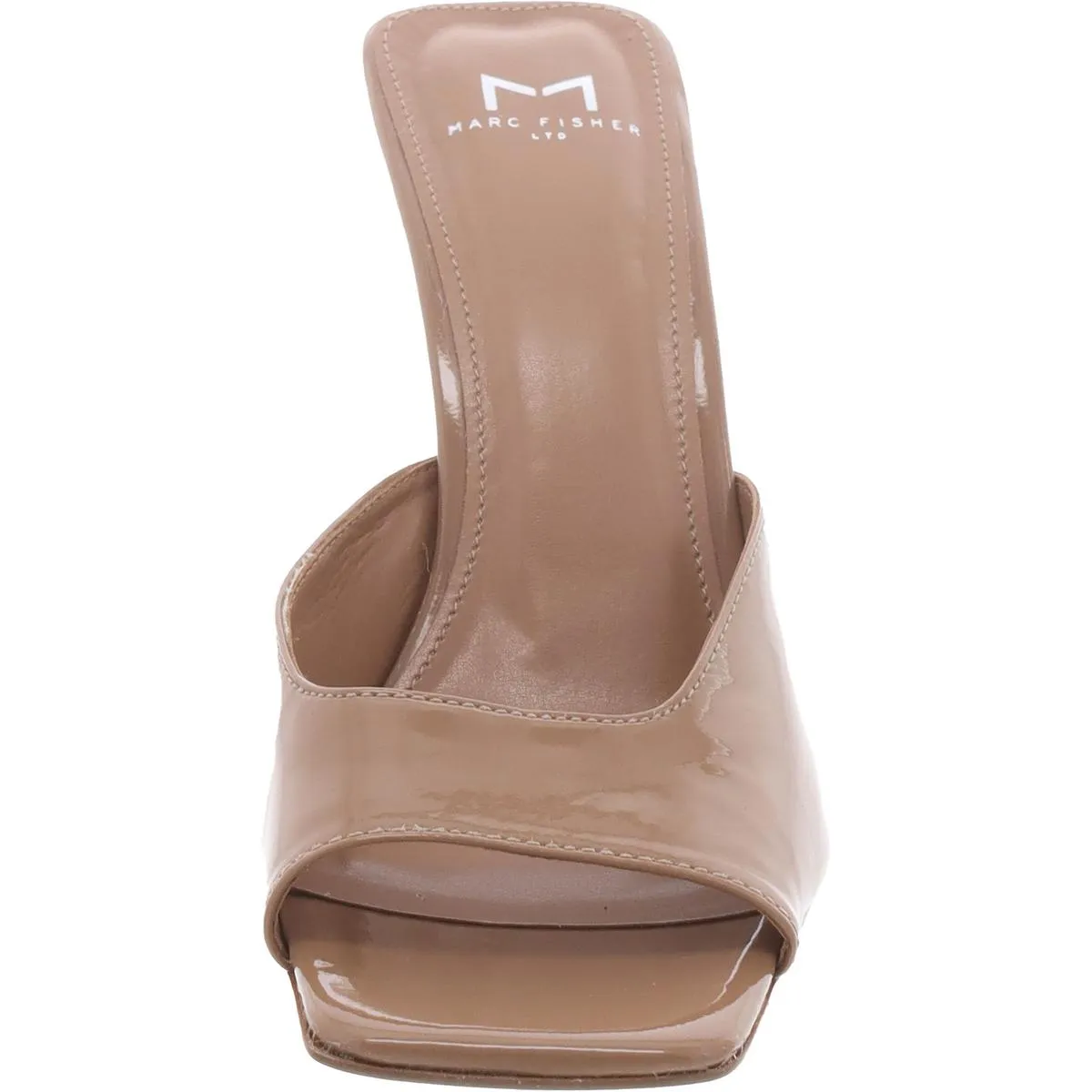 Baber Womens Faux Leather Stiletto Slide