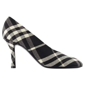 Baby 85 Pumps - Burberry - Synthetic - Black