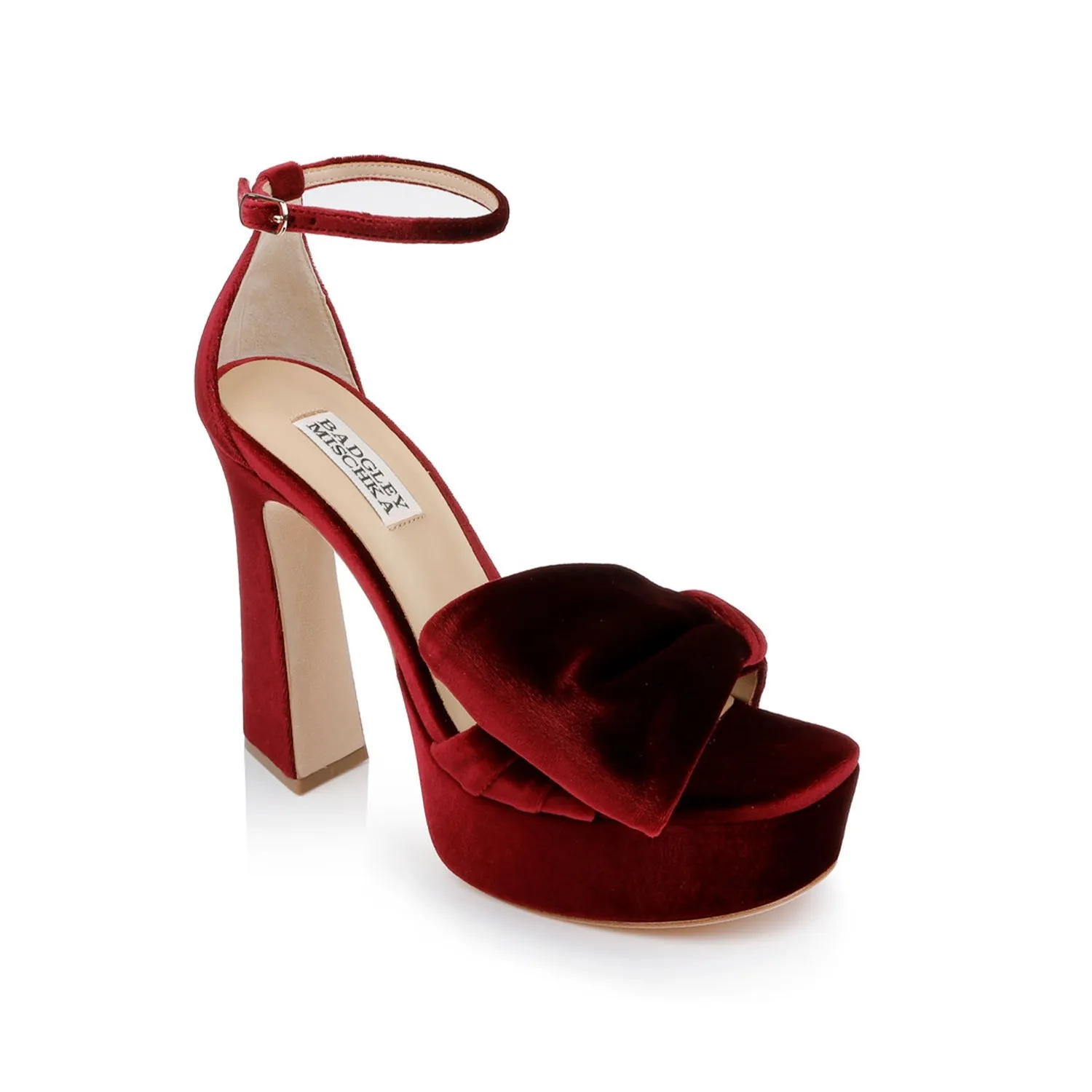 Badgley Mischka Women's Alora II in Bordeaux