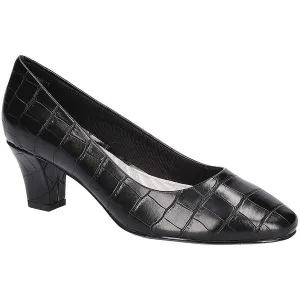 Ballari Womens Faux Leather Crocodile Print Pumps