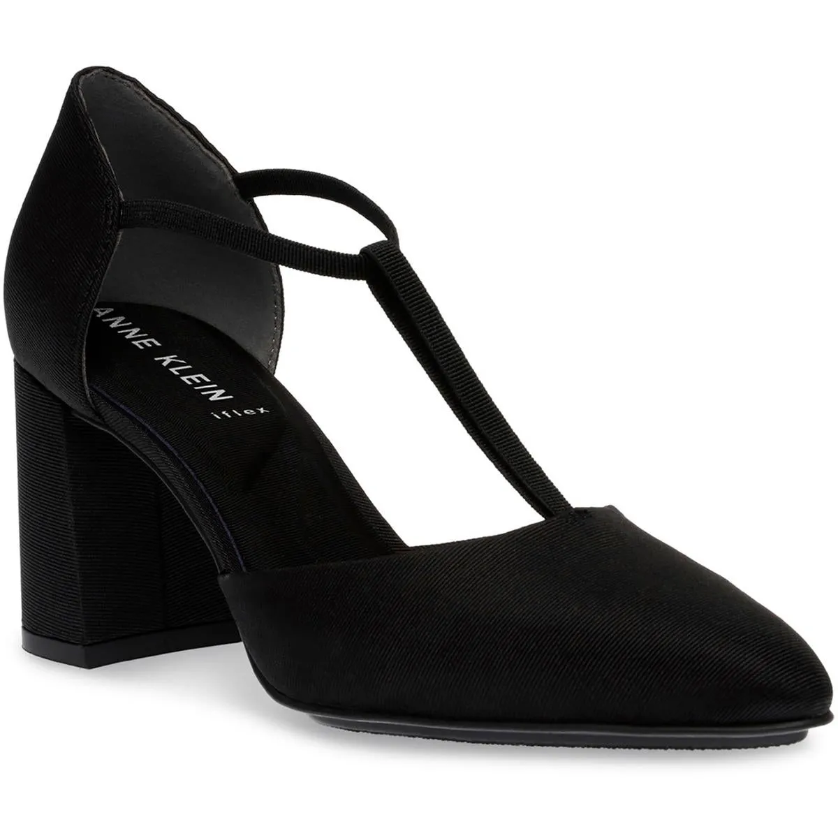 Barclay Womens Cut-Out Man Made Block Heels