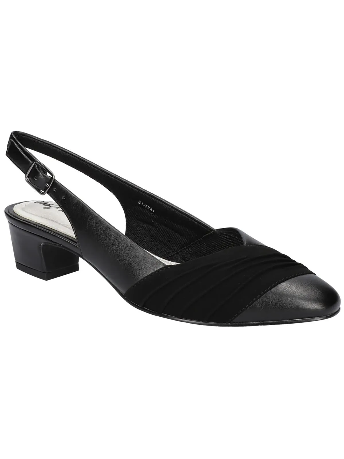 Bates  Womens Slip On Dressy Slingback Heels