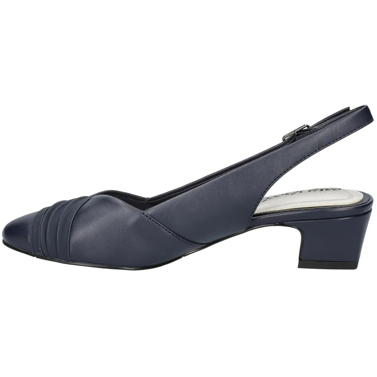 Bates  Womens Slip On Dressy Slingback Heels