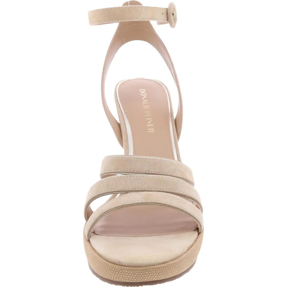 Baybi Womens Open Toe Strappy Platform Heels