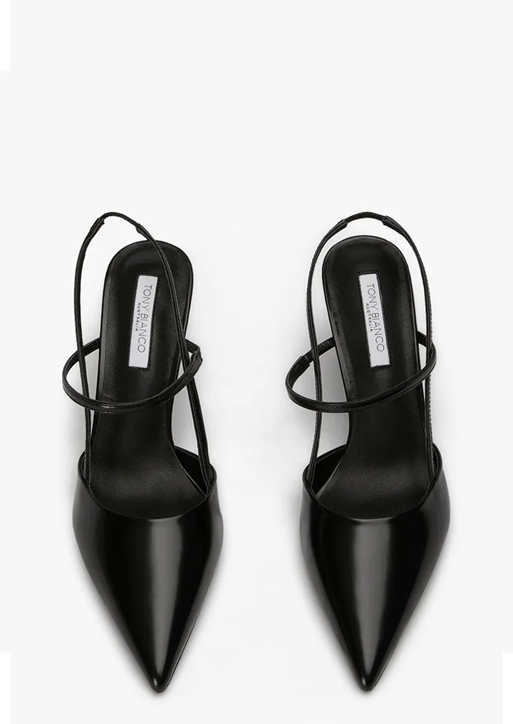 Belle Black Hi Shine