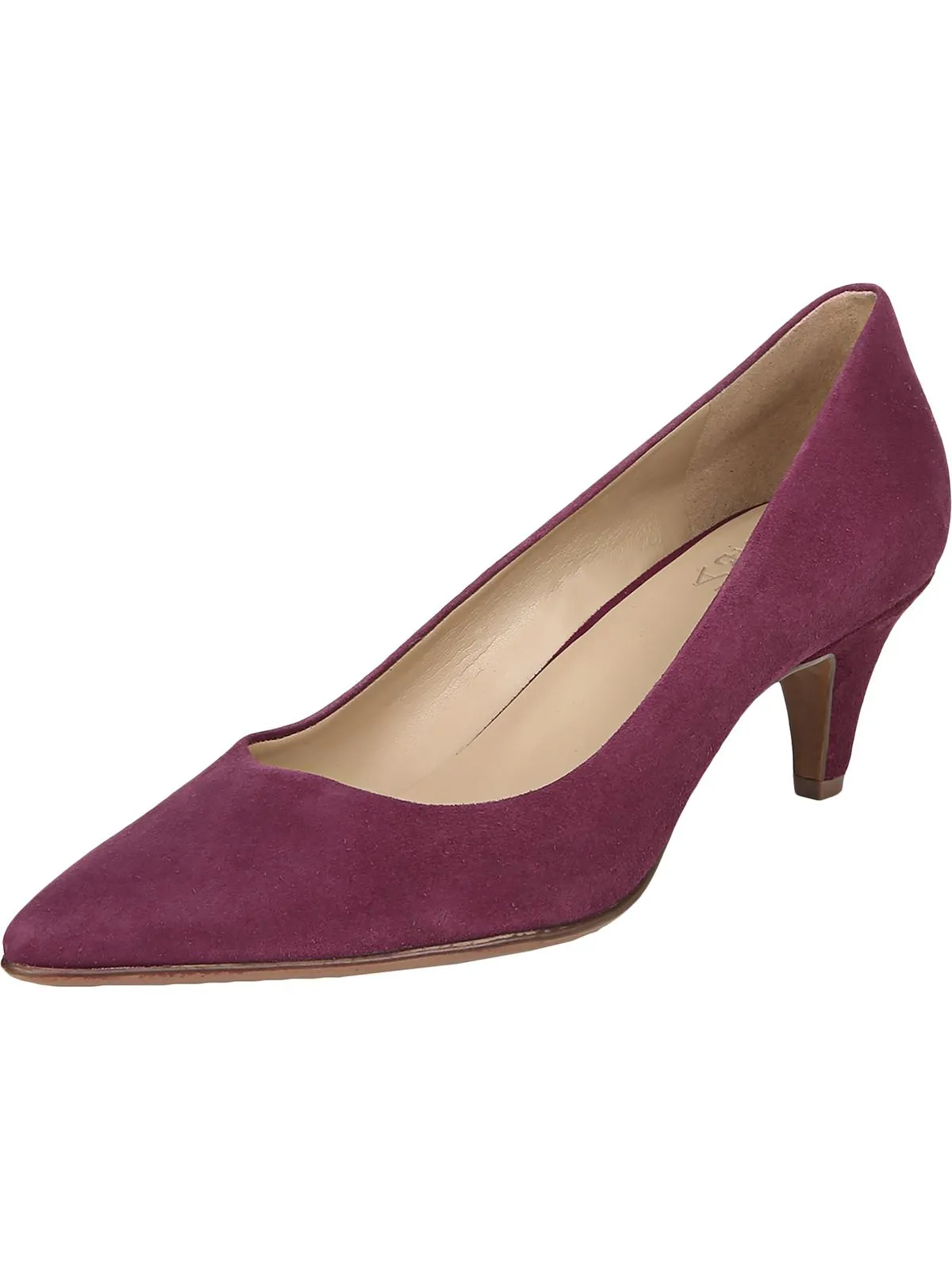 Beverly Womens Solid Pointed Toe Pumps