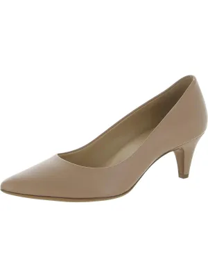 Beverly Womens Solid Pointed Toe Pumps