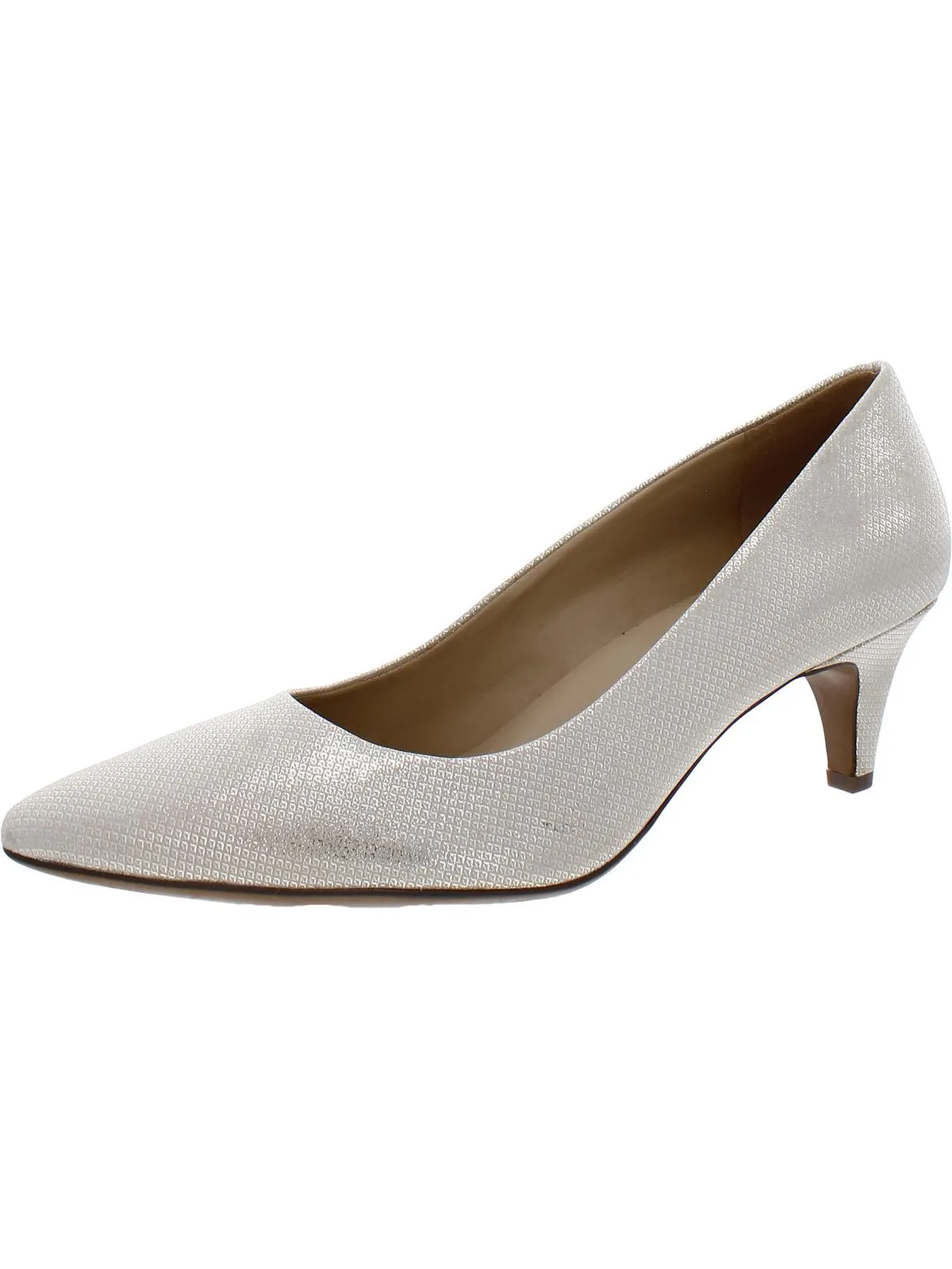 Beverly Womens Solid Pointed Toe Pumps