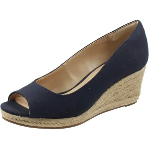 BHFO Womens Comfort Insole Manmade Wedge Heels