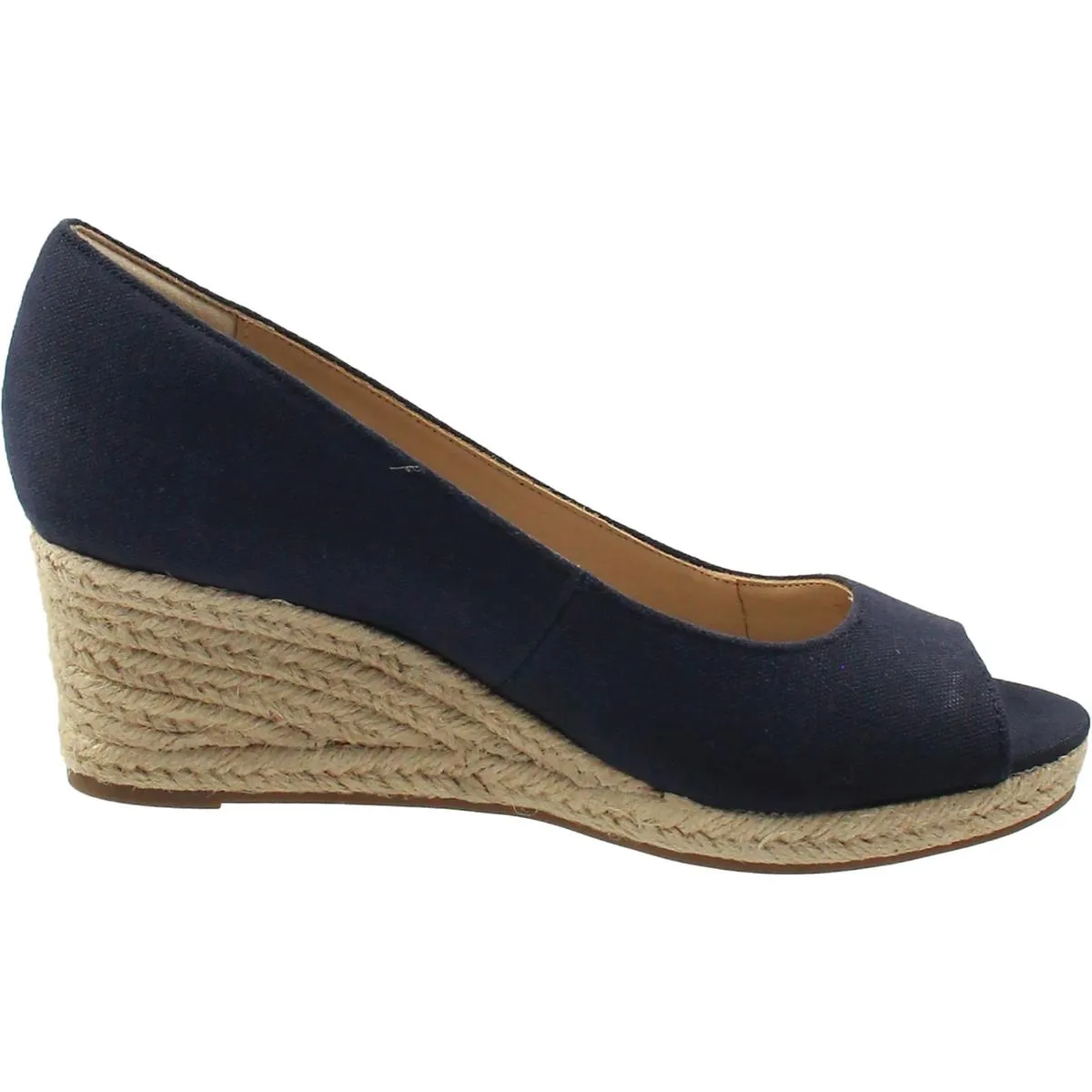 BHFO Womens Comfort Insole Manmade Wedge Heels