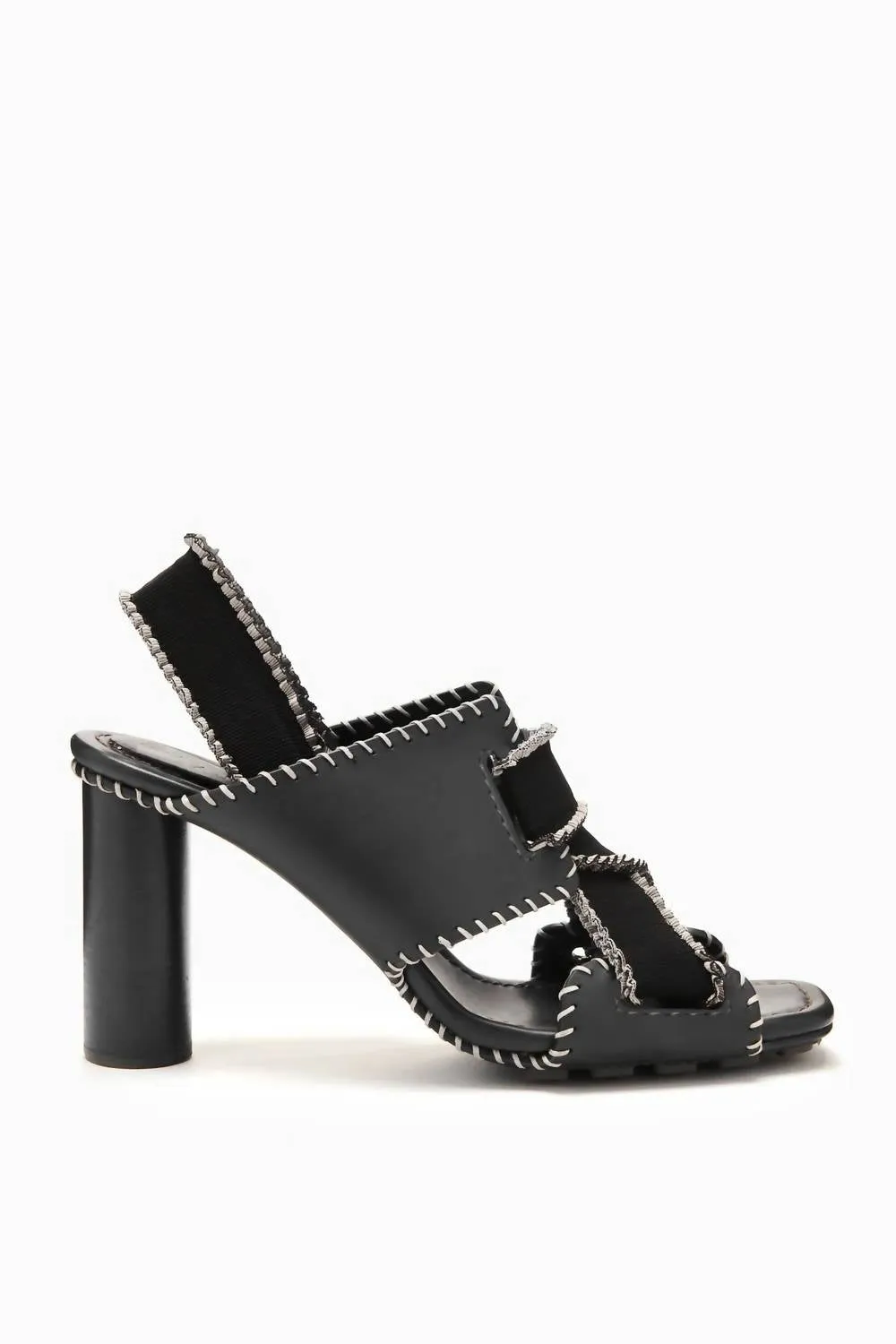 Bianca Elastic High Heel In Noir
