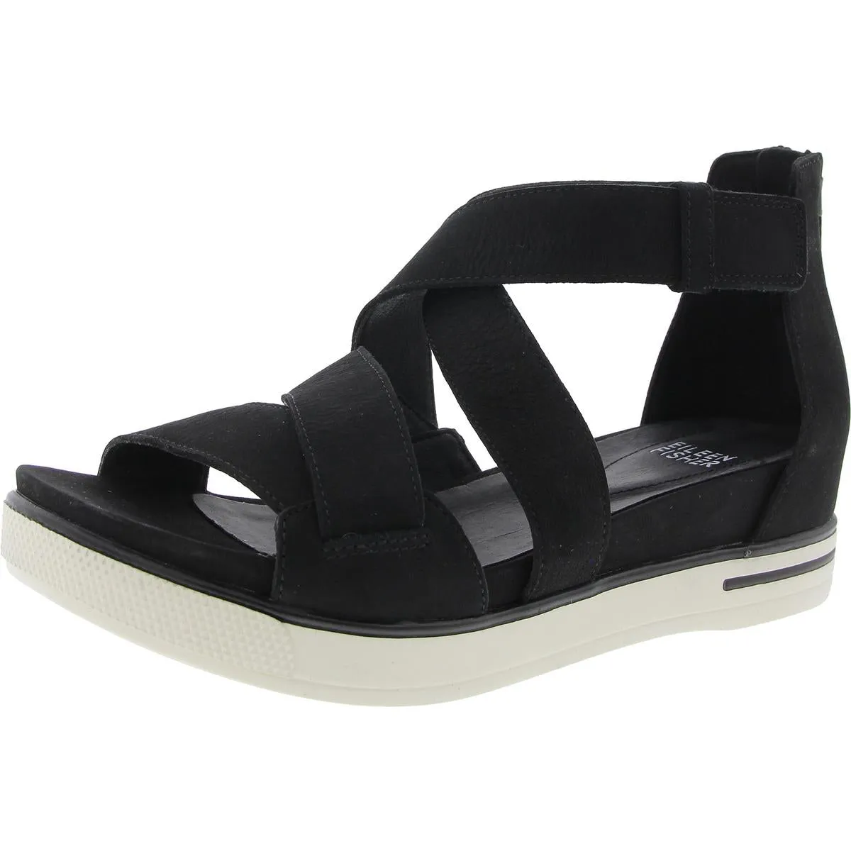 BOOST Womens Buckle Man Made Wedge Heels