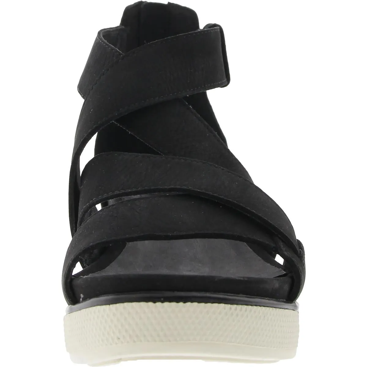 BOOST Womens Buckle Man Made Wedge Heels