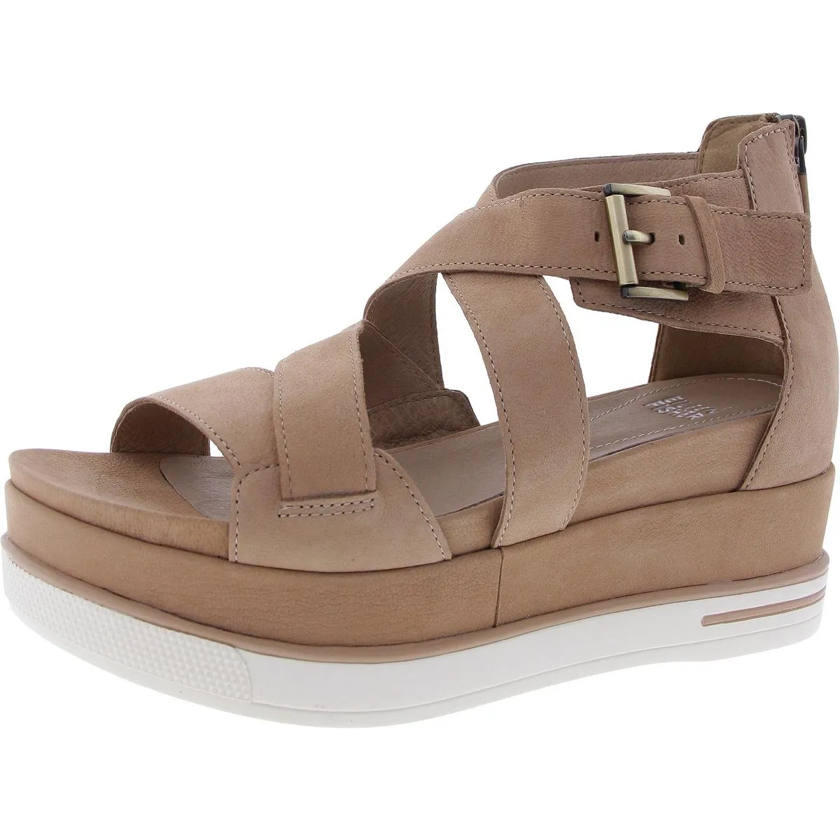 BOOST Womens Buckle Man Made Wedge Heels