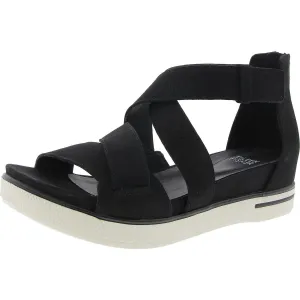 BOOST Womens Buckle Man Made Wedge Heels