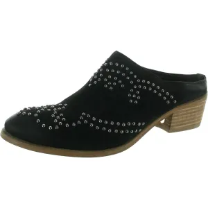 Brava Womens Studded Leather Mules