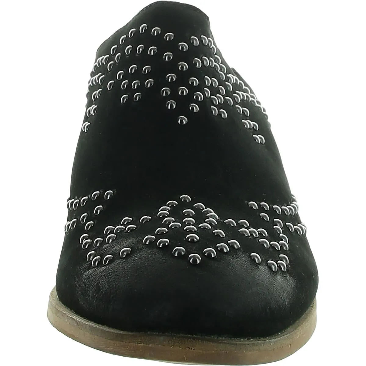 Brava Womens Studded Leather Mules