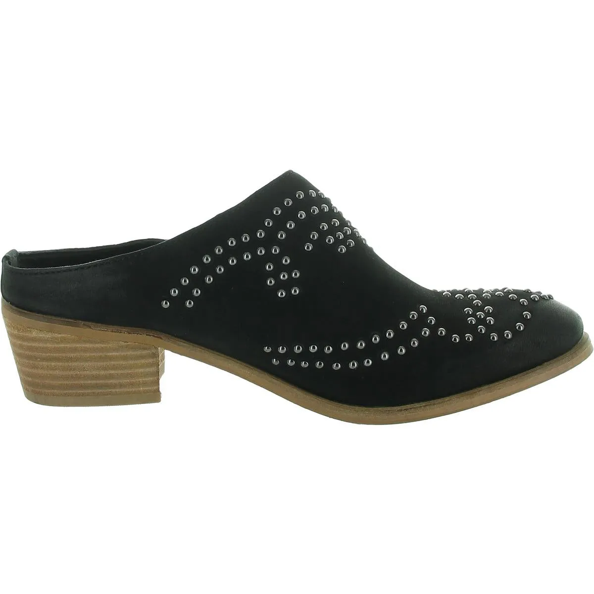 Brava Womens Studded Leather Mules