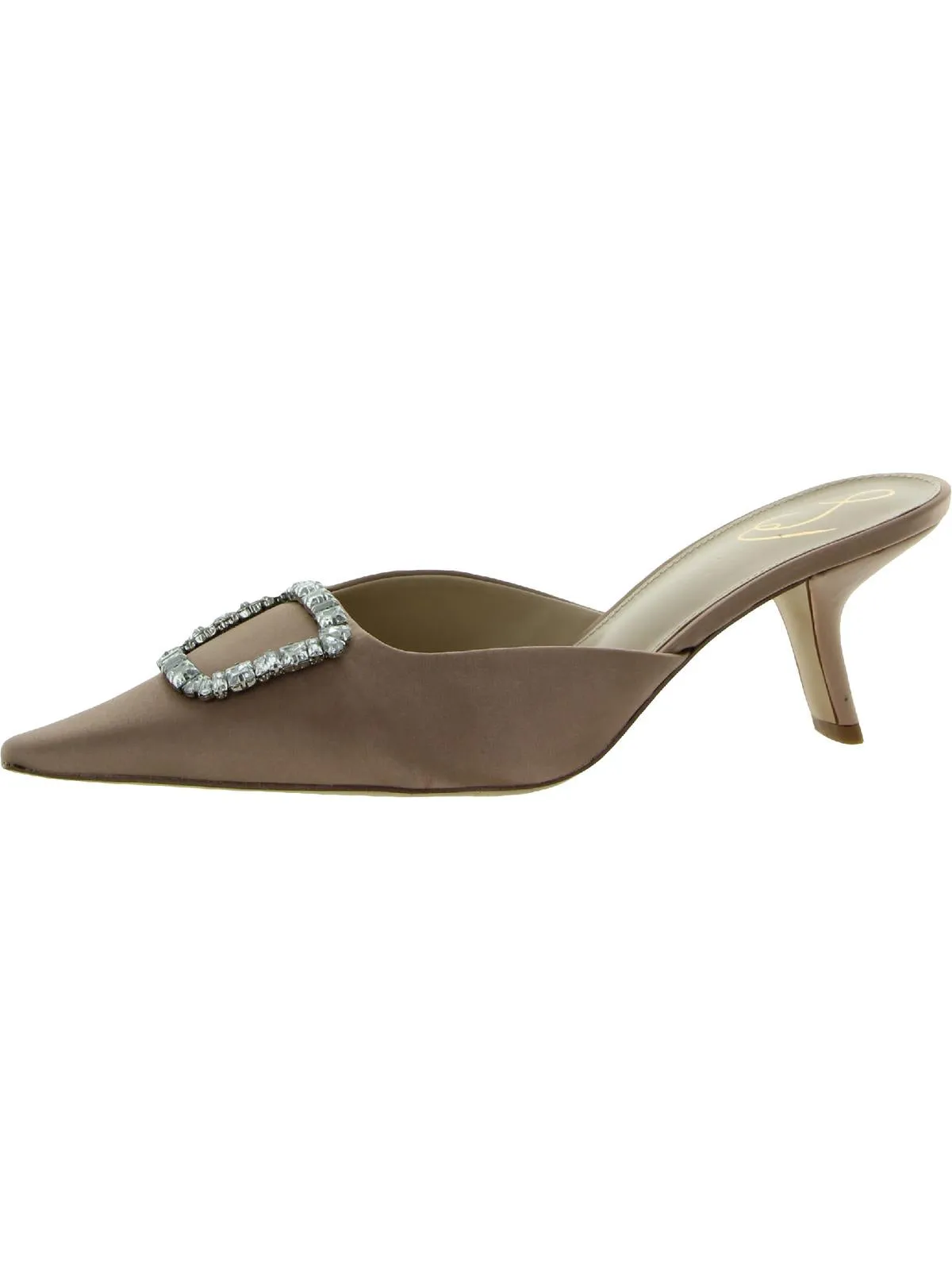 Brit Jewel Womens Embellished Almond toe Mules